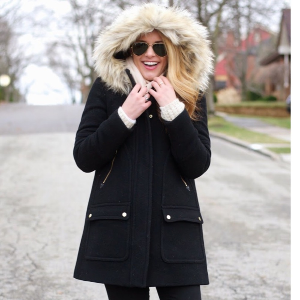 Beautiful J. Crew Chateau Parka